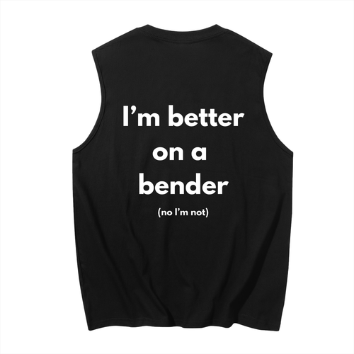 Men's Sleeveless Cotton Tank Top